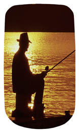 DAROYAL 320 BZ Gone Fishing (Dock) Bronze